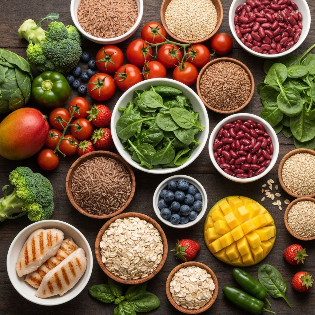 Kiegyensúlyozott táplálkozás koncepció